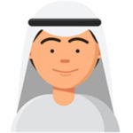 Arab Male Avatar Face