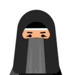 Muslim Female Niqab Avatar