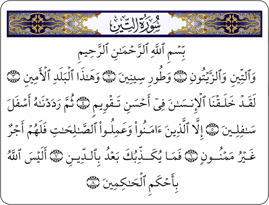 Tajweed Rules in Surah At-Tin